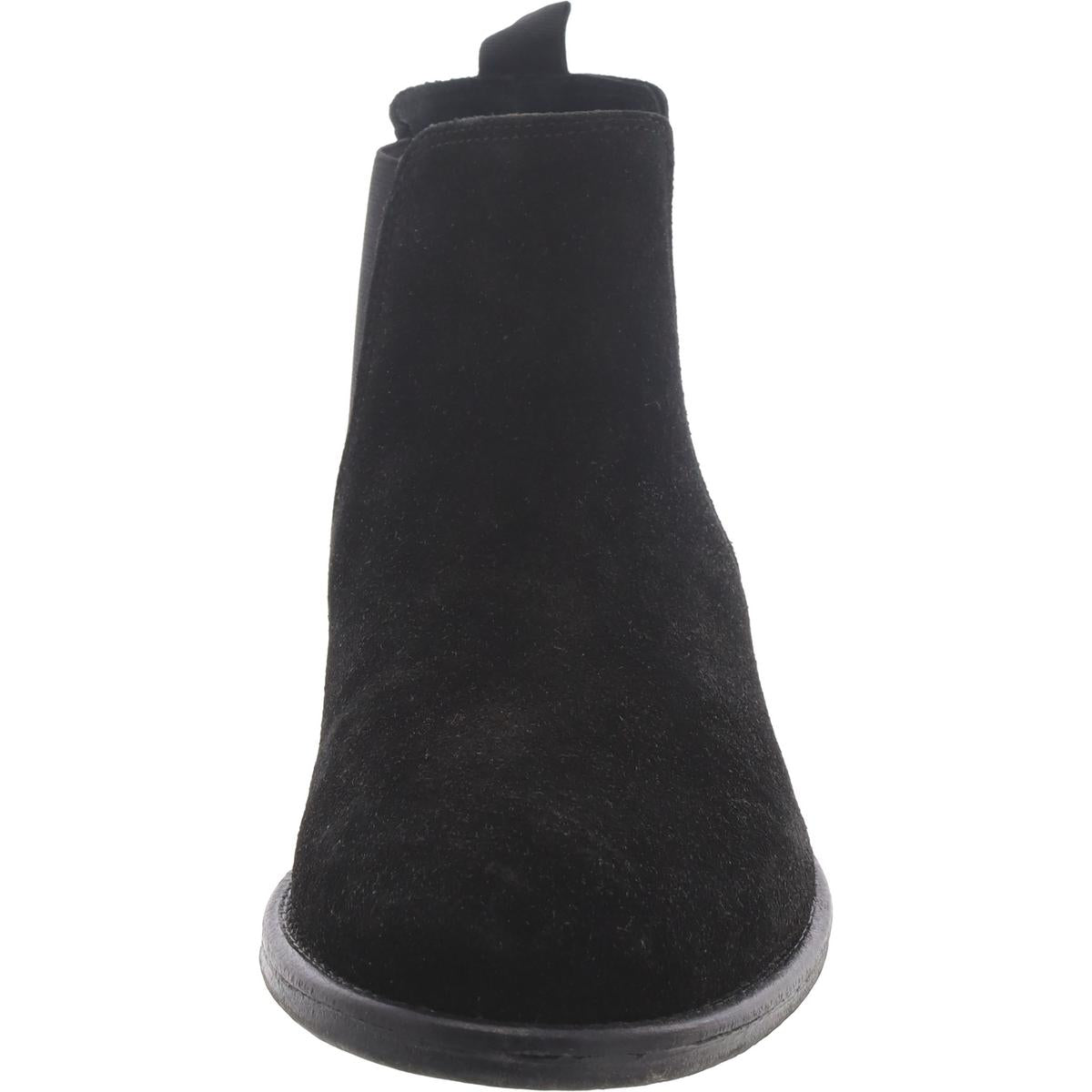 Mens Suede Pull On Chelsea Boots