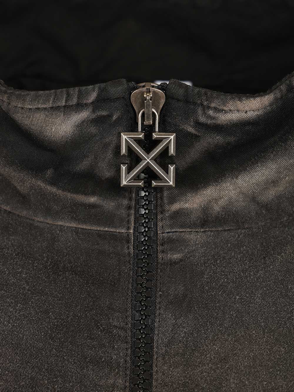 Off-White Men Offline Gd Gab Tracktop Black