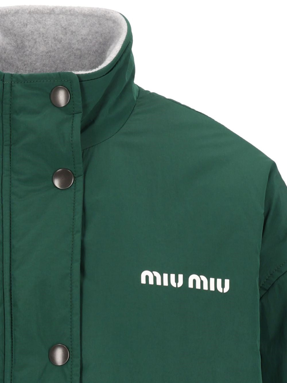 Miu Miu Women Pongé Blouson
