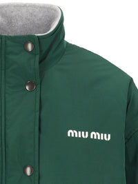 Miu Miu Women Pongé Blouson