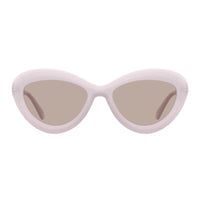 Moschino Sunglasses Cat Eye Full Rim, Pink Frame and Pink Lens MOS163/S035JU1
