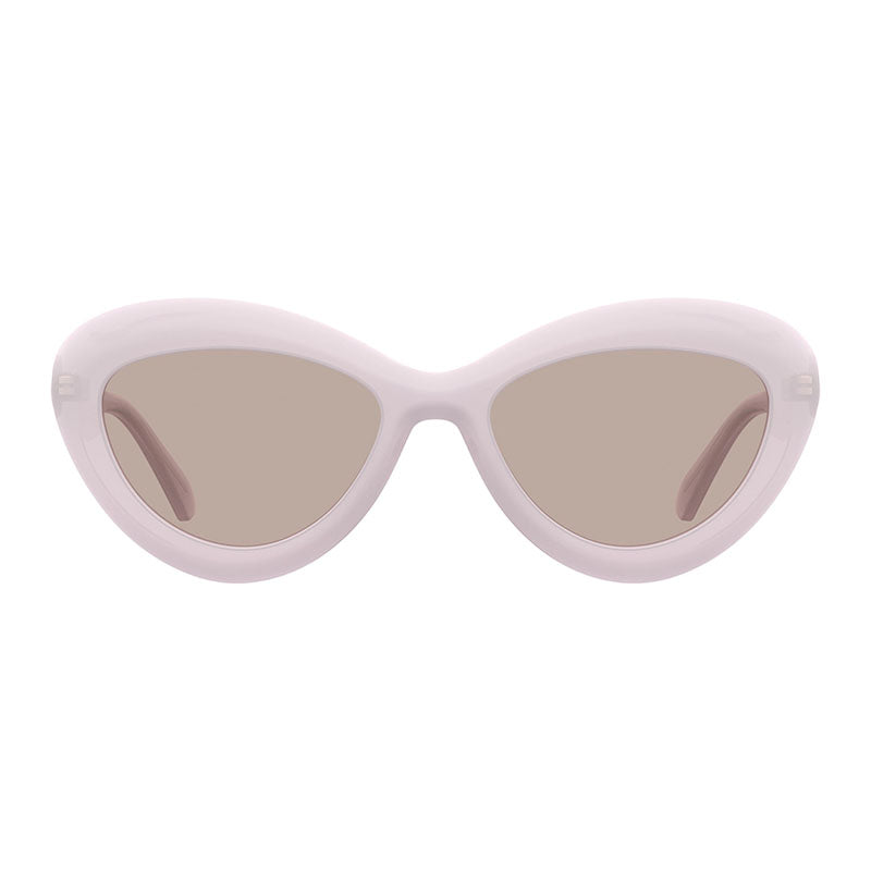 Moschino Sunglasses Cat Eye Full Rim, Pink Frame and Pink Lens MOS163/S035JU1