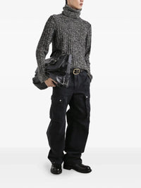 Dolce & Gabbana Men Long Sleeve Turtle-Neck Sweater