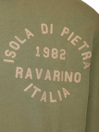 Stone Island Men Organic Cotton Crewneck Sweatshirt