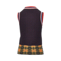 Dries Van Noten Women Jacquard Wool-Blend Vest
