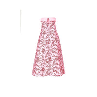Alberta Ferretti Women Floral Mikado Midi Dress