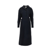 VICTORIA BECKHAM Victoria Beckham Women Cady Midi Shirt Dress