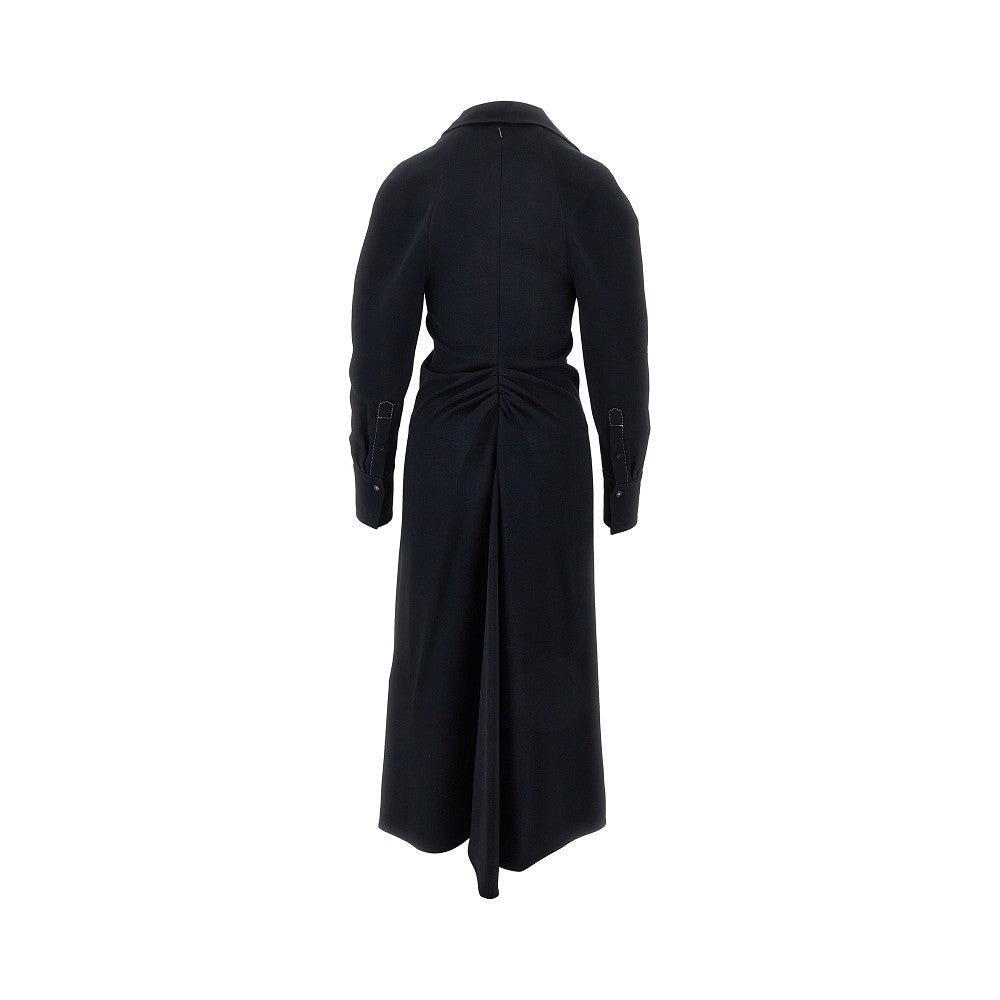 VICTORIA BECKHAM Victoria Beckham Women Cady Midi Shirt Dress