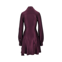 Rabanne Women Draped Jersey Mini Dress