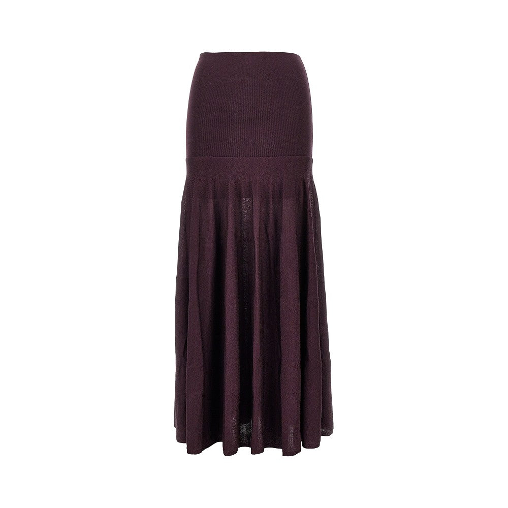Rabanne Women Knitted Long Skirt
