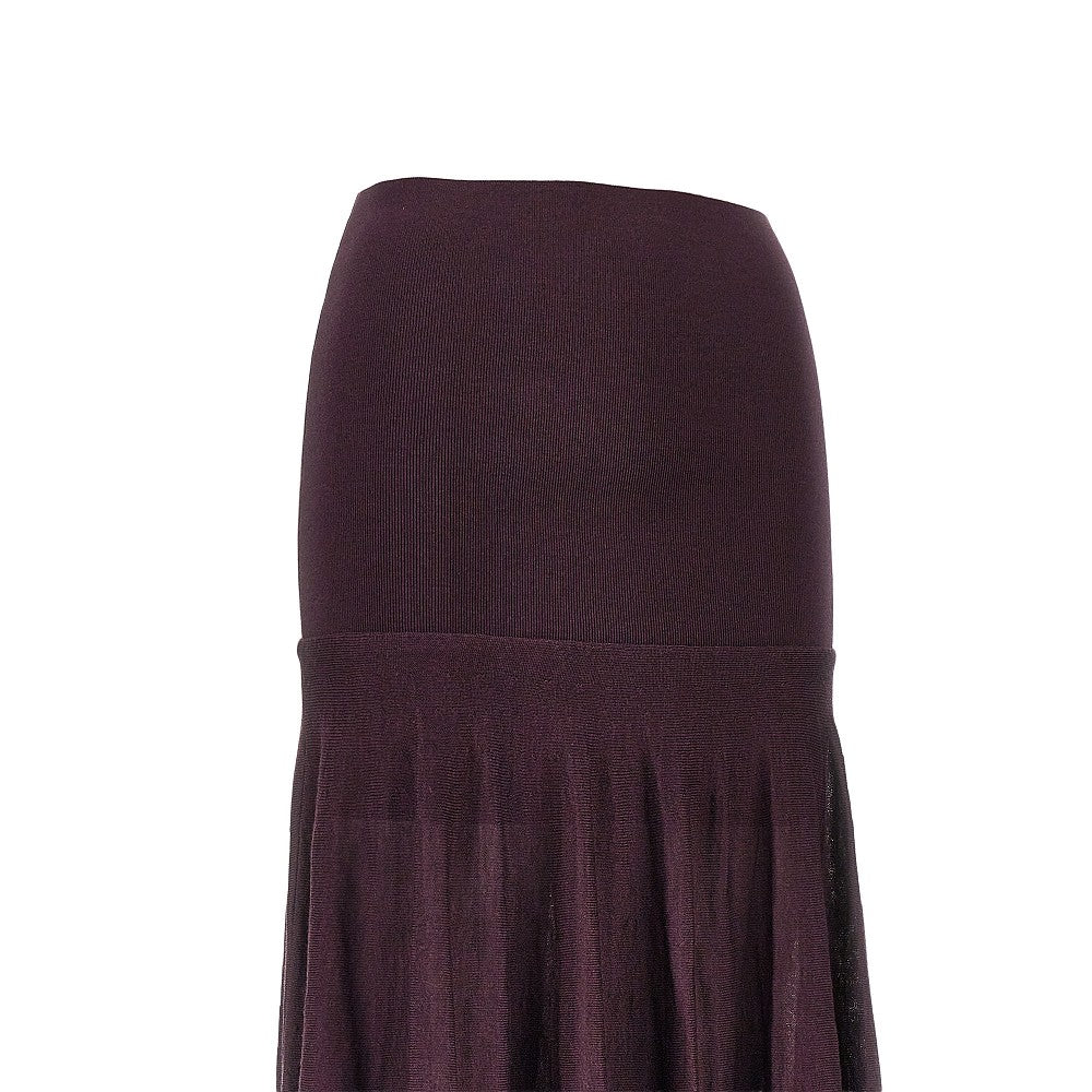 Rabanne Women Knitted Long Skirt