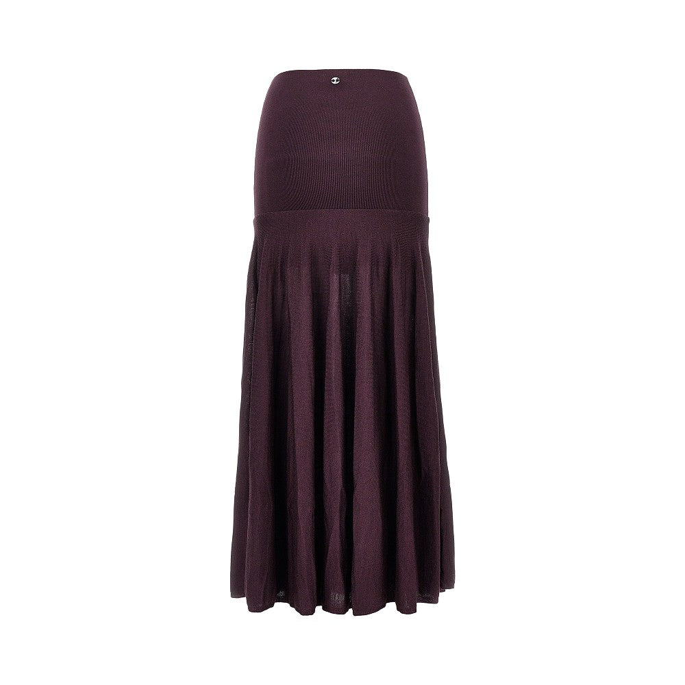 Rabanne Women Knitted Long Skirt