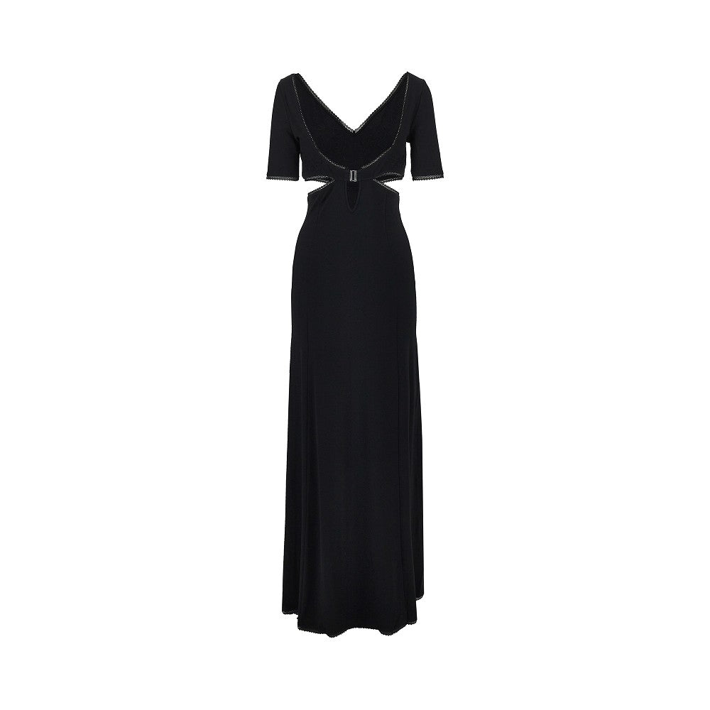 RABANNE Rabanne Women Floral Embroidery Lingerie Long Dress