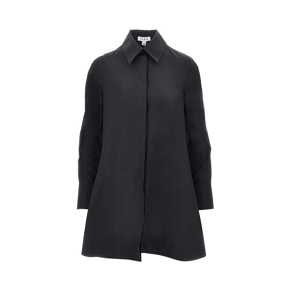 Alaia Women Poplin A-Line Mini Dress