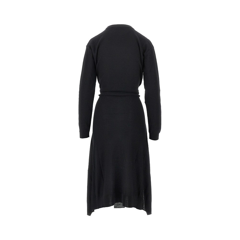 Lemaire Women Buttoned Panels Knitted Midi Dress