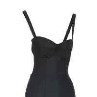 Dolce&Gabbana Women Stretch Satin Midi Dress