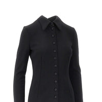 Dolce&Gabbana Women Wool-Blend Jersey Midi Dress