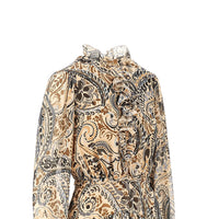 Etro Women Short Dress With Floral Paisley Print