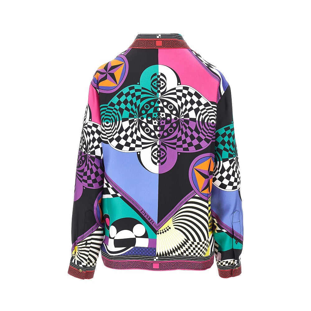 VERSACE Versace Women Printed Silk Twill Shirt