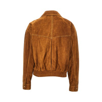 Versace Men Suede Leather Jacket