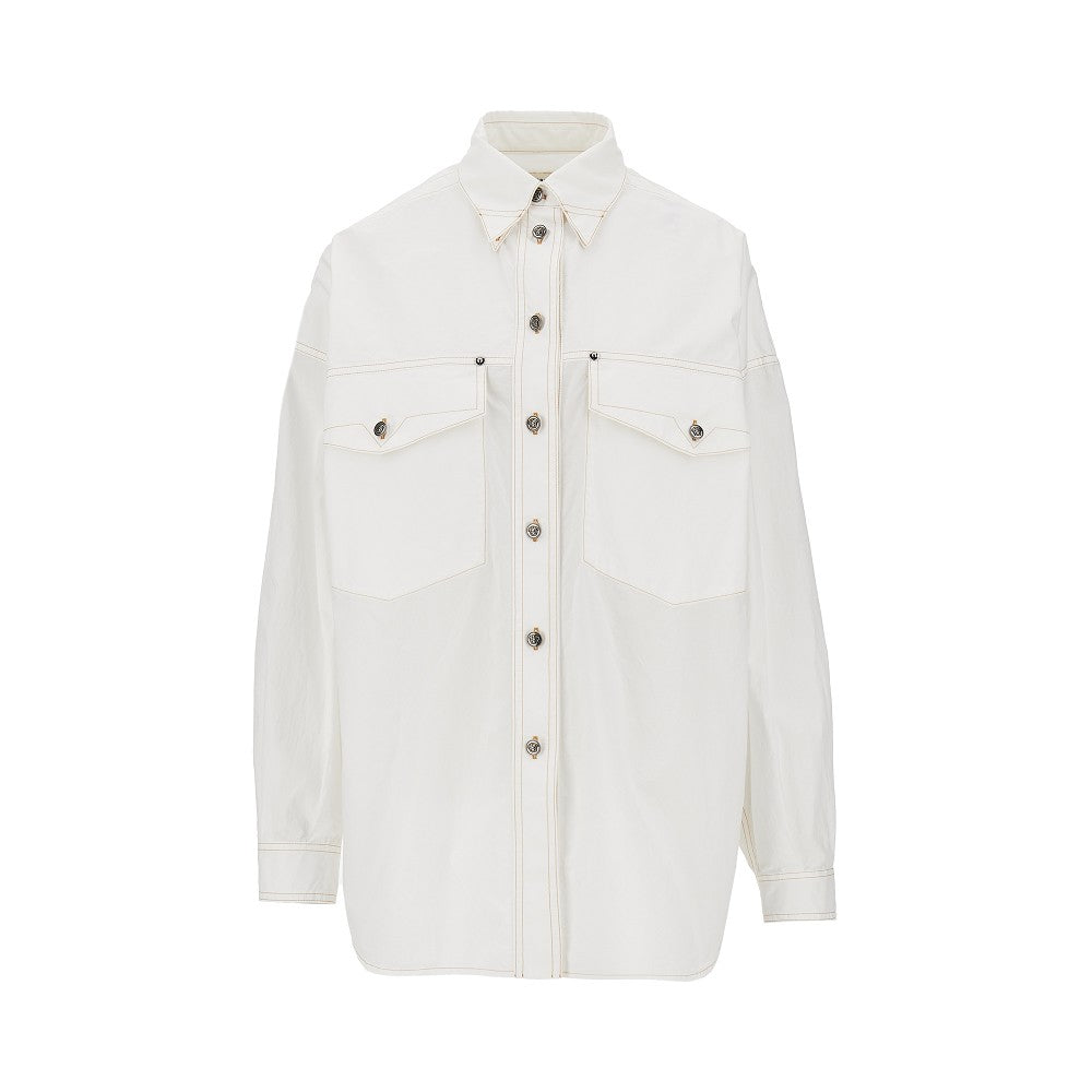 Versace Women Cotton Poplin Shirt