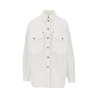 Versace Women Cotton Poplin Shirt