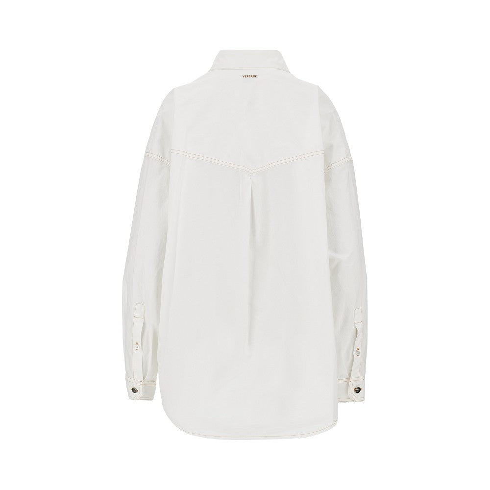 Versace Women Cotton Poplin Shirt