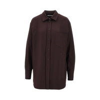 Victoria Beckham Women Wool Flannel Shirt