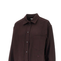 Victoria Beckham Women Wool Flannel Shirt