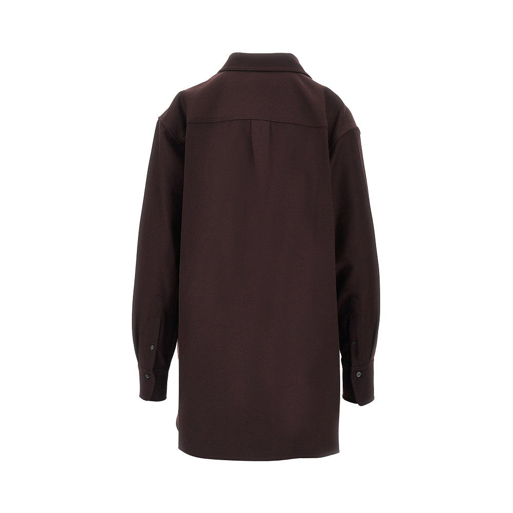 Victoria Beckham Women Wool Flannel Shirt