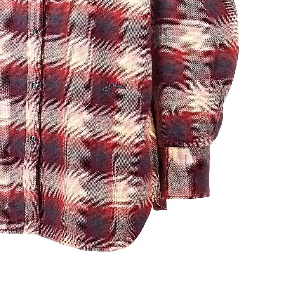 Ganni Women Cotton Flannel Shirt