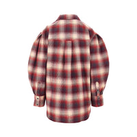 Ganni Women Cotton Flannel Shirt