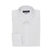 DOLCE&GABBANA Dolce&Gabbana Men Stretch Poplin Gold Fit Shirt