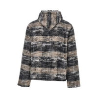 Our Legacy Men Check Wool-Blend Full-Zip Hoodie