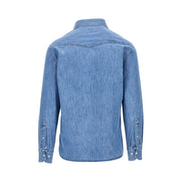 BRUNELLO CUCINELLI Brunello Cucinelli Men Cotton Denim Shirt