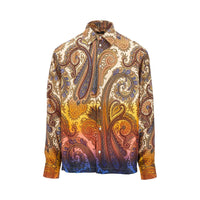 Etro Men Printed Silk Shirt