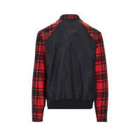 DSQUARED2 Dsquared2 Men Nylon And Flannel Hybrid Overshirt