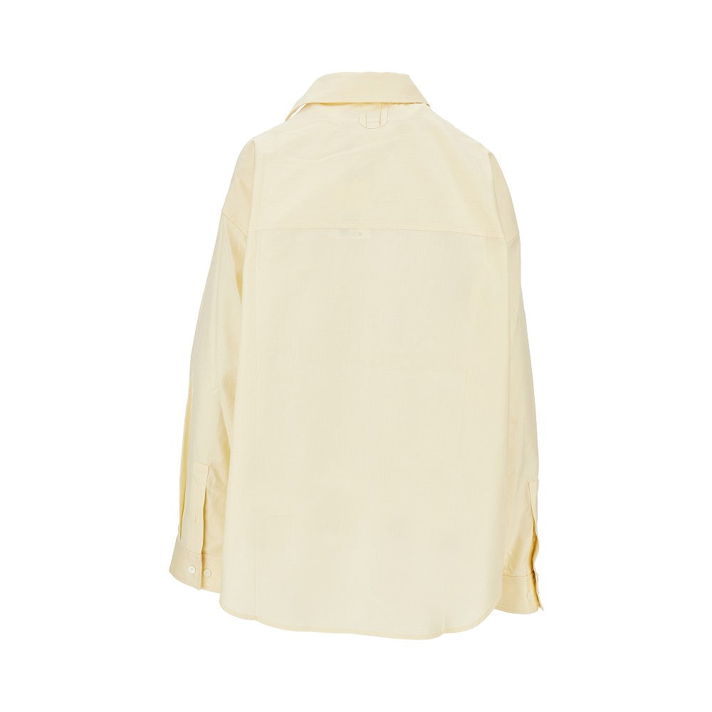 Jacquemus Women 'Cuadro' Asymmetrical Shirt