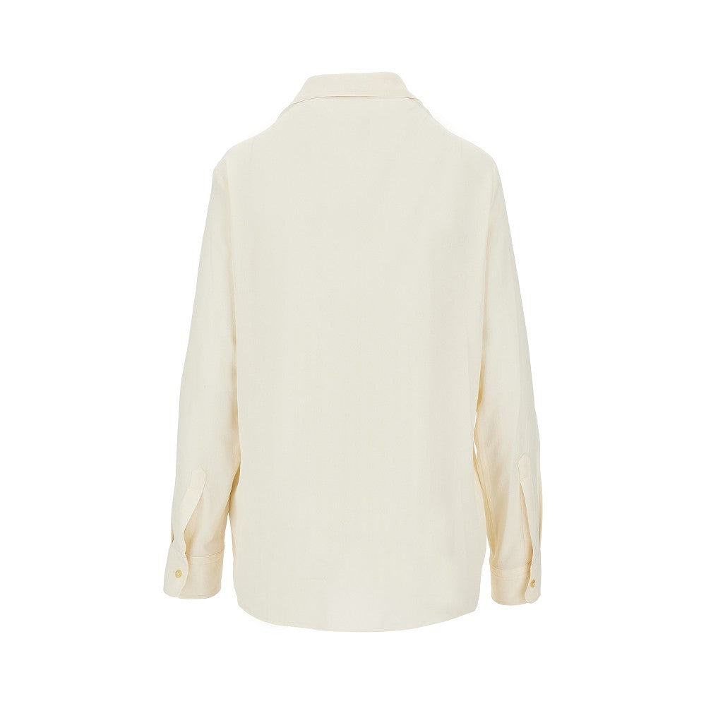 Etro Women Jacquard Silk-Blend Shirt