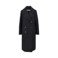 Dries Van Noten Women Double-Breasted Long Coat