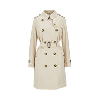 Burberry Women Gabardine Medium 'Kensington' Trench Coat