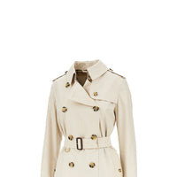 Burberry Women Gabardine Medium 'Kensington' Trench Coat