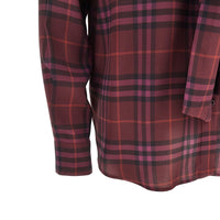 Burberry Women Check Silk Shirt