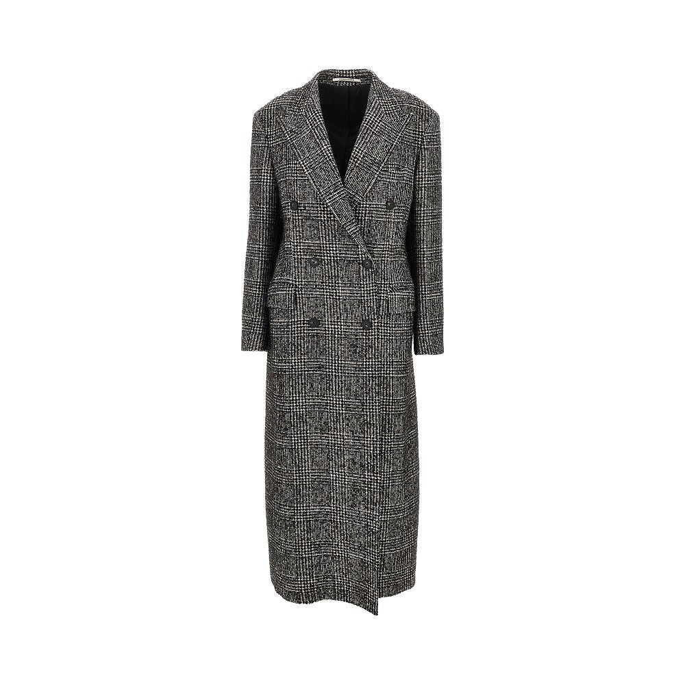 Tagliatore Women Prince Of Wales Long Coat