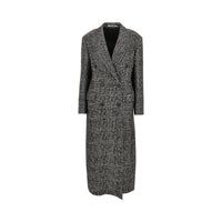 Tagliatore Women Prince Of Wales Long Coat