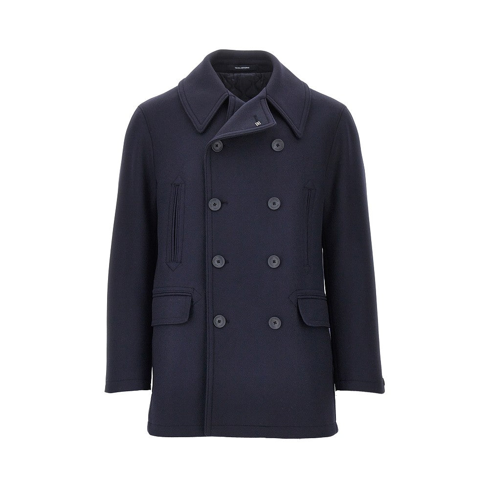 Tagliatore Men Double Wool Double-Breasted Coat