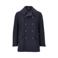 Tagliatore Men Double Wool Double-Breasted Coat