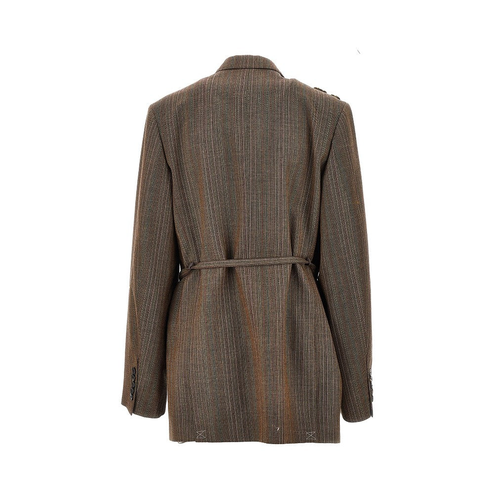 DRIES VAN NOTEN Dries Van Noten Women Embroidered Oversized Double-Breasted Jacket