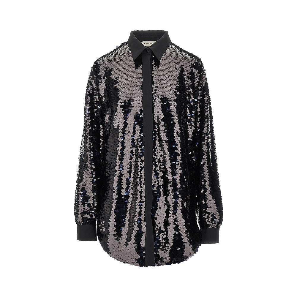 Alberta Ferretti Women Sequinned Oversized Shirt