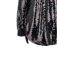 Alberta Ferretti Women Sequinned Oversized Shirt